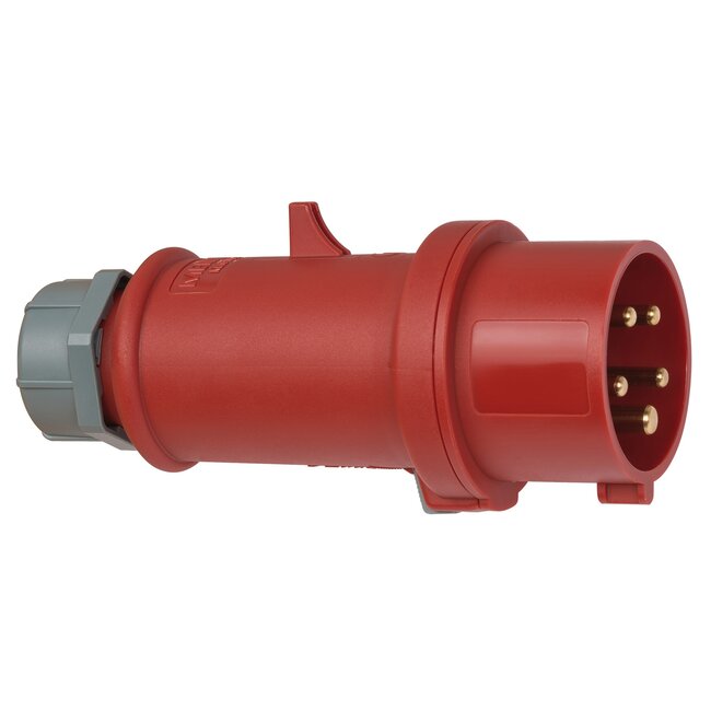 Brennenstuhl CEE 5-pins (m) 400V/16A connector met fase-omvormer | IP44