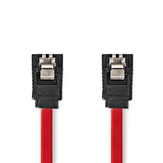 Nedis Nedis SATA datakabel | SATA150 (1,5 Gbit/s) | rood | 0,50 meter