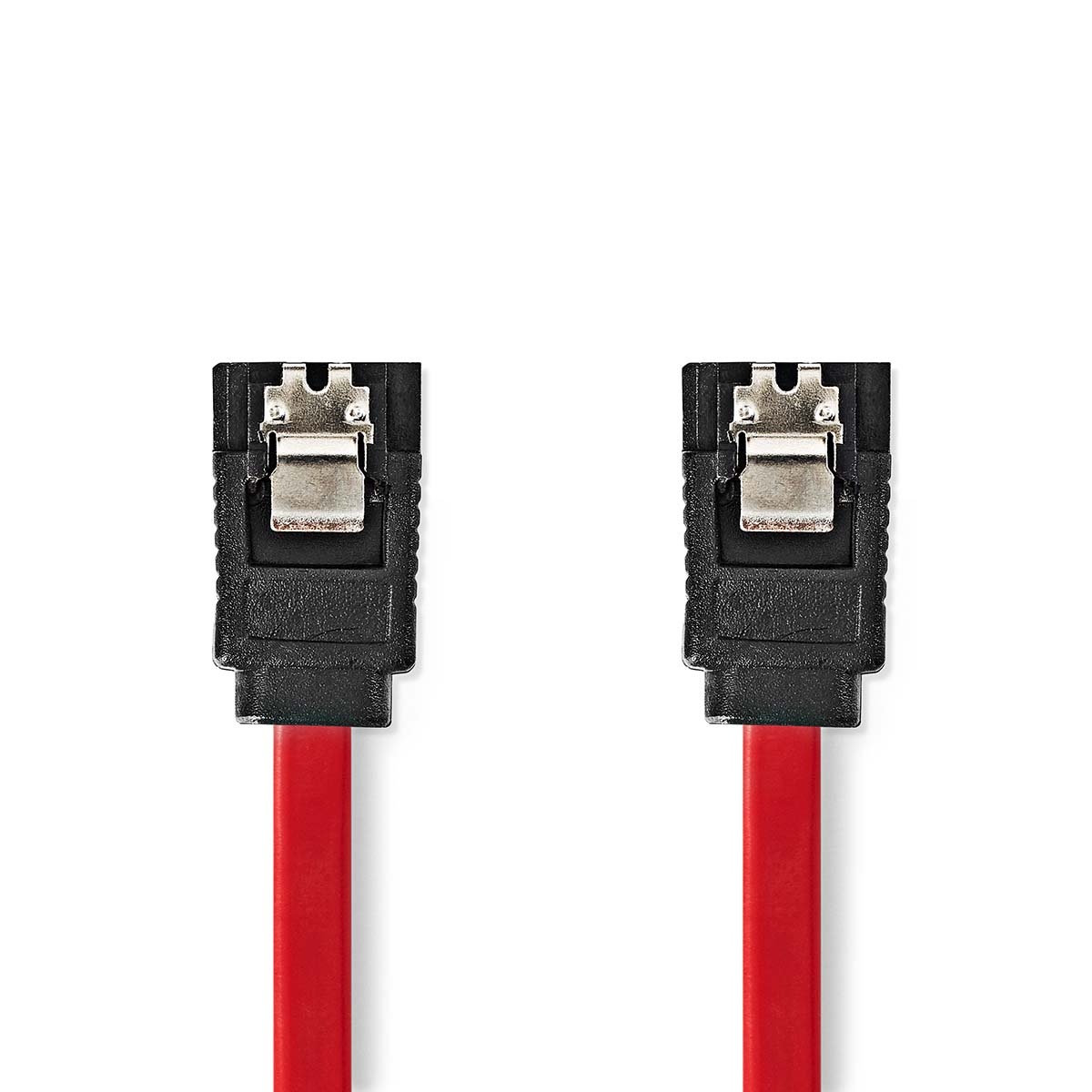 SATA Kabel | 3 Gbps | SATA 7-Pins Female | SATA 7-Pins Female | Vernikkeld | 0.50 m | Plat | PVC | R