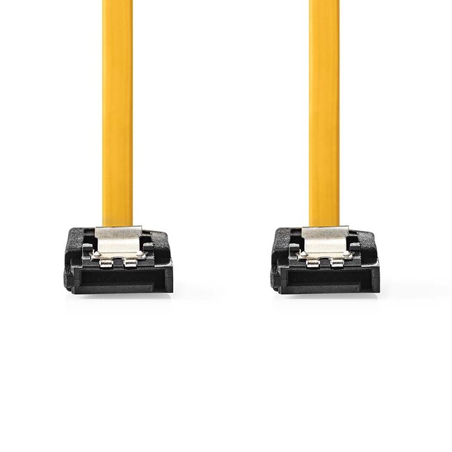 Nedis SATA datakabel | SATA600 (6 Gbit/s) | geel | 0,50 meter