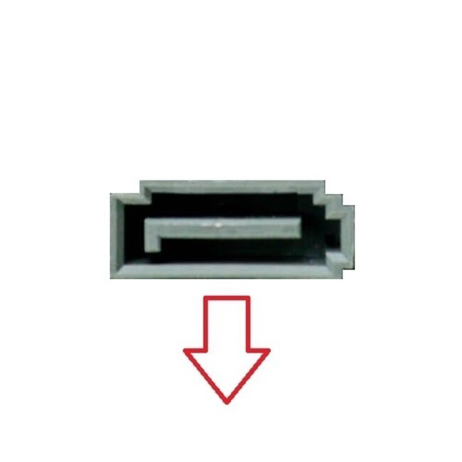 Nedis SATA datakabel | recht / haaks | SATA600 (6 Gbit/s) | geel | 0,50 meter