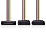 Nedis SATA (m) - 2x SATA (v) splitter | 0,15 meter