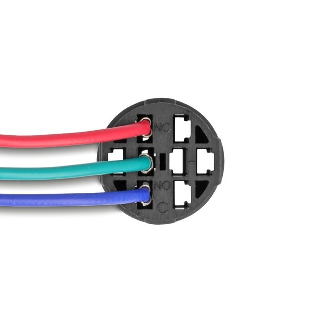 Delock Socket for 19 mm 3 pin Push Button or Switch