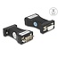 Delock Isolator RS-232 D-Sub 9 female to RS-232 D-Sub 9 male TXD, RXD, DTR, DSR, GND galvanic isolation 2.5 kV