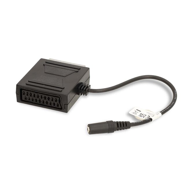 Nedis Scart - 3,5mm Jack en Scart adapter