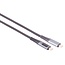 USB-C kabel | USB2.0 | PD 240W met laadindicator | aluminium/nylon | 1,5 meter