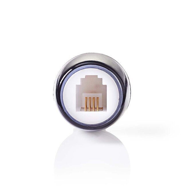 Nedis twist-stop adapter voor RJ10 kabel