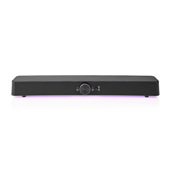 Nedis Gaming Soundbar met LED | 3,5mm/Bluetooth | 30W