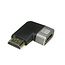ROLINE 8K HDMI Adapter, HDMI ST/BU, 90° gewinkelt