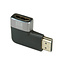 ROLINE 8K HDMI Adapter, HDMI ST/BU, 90° gewinkelt