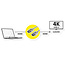 ROLINE HDMI Ultra HD Kabel met Ethernet, M/M, zwart, 2 m