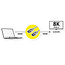ROLINE 8K HDMI Ultra HD Kabel mit Ethernet, ST/ST, ultra-slim, koaxial, schwarz, 1,5 m