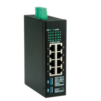 Roline ROLINE Industrie Gigabit Switch, 8x RJ-45