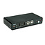 ROLINE KVM-audioswitch dual head HDMI 4K60, 1 gebruiker - 2 PC