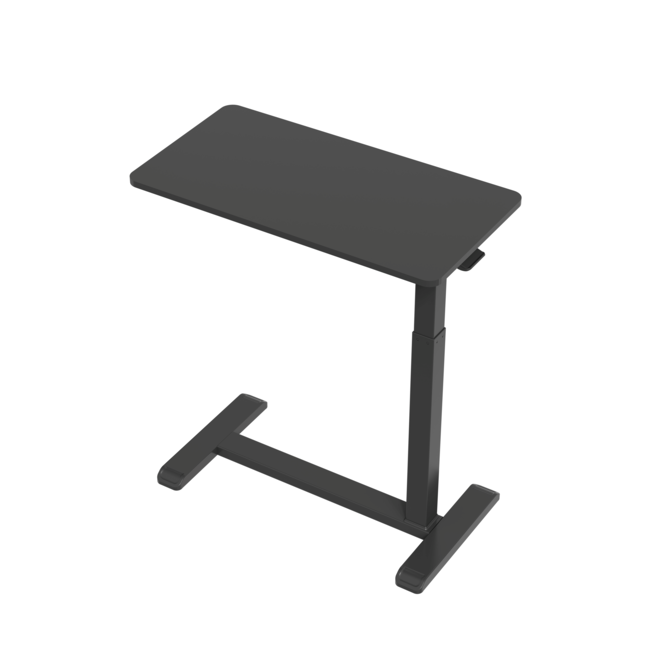 Verrijdbare tafel met zwenkwielen, zwart