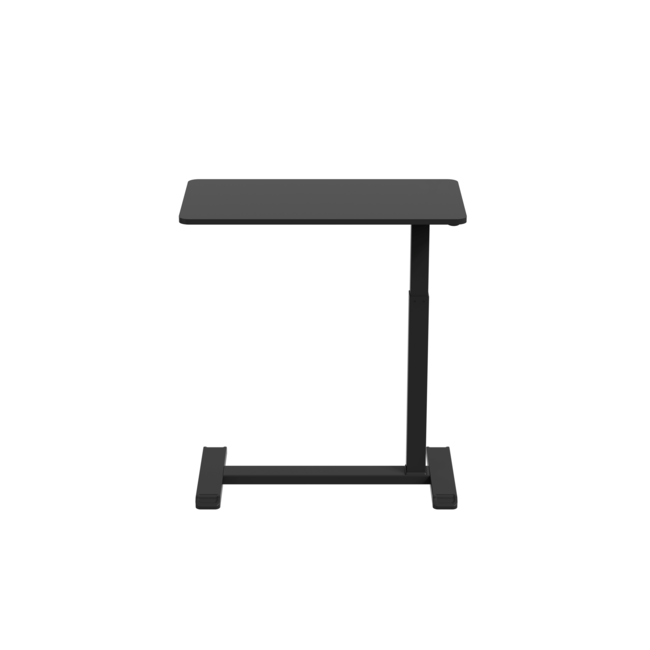 Verrijdbare tafel met zwenkwielen, zwart