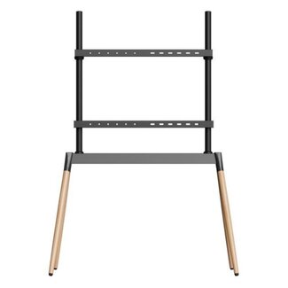 Gembird TV vloerstandaard, 55'' - 86'', zwart/hout