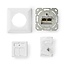 Nedis netwerk inbouw wandcontactdoos | CAT6 | STP | 2x RJ45 | wit