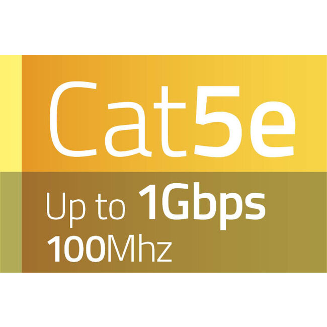 Nedis RJ45 krimp connectoren met huls | STP | CAT5e | vaste aders | 10 stuks