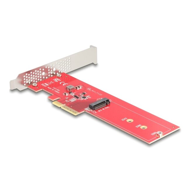 Delock PCI Express 5.0 x4 Card to 1 x internal NVMe M.2 Key M - Low Profile Form Factor
