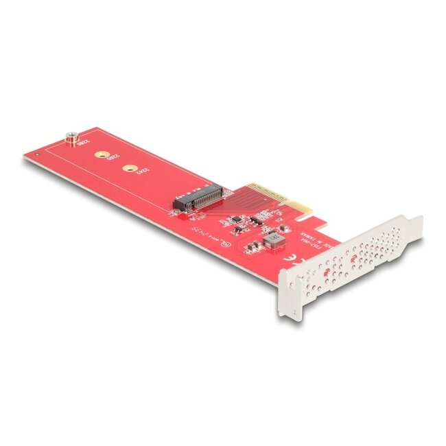 Delock PCI Express 5.0 x4 Card to 1 x internal NVMe M.2 Key M - Low Profile Form Factor