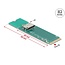 Delock M.2 Key M to 1 x OCuLink SFF-8612 Converter