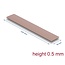Delock Thermal Conductive Pad 120 x 20 x 0.5 mm for M.2 modules 3.0 W/mK - non-silicone