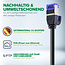 InLine® Patchkabel Slim, Cat.6A, S/FTP, TPE (LSZH) flexibel, PoE, magenta, 3m