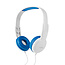 Nedis on-ear kinderhoofdtelefoon | blauw/wit | 1,2 meter