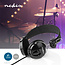 Nedis lichtgewicht on-ear hoofdtelefoon | 1,10 meter