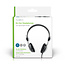 Nedis lichtgewicht on-ear hoofdtelefoon | 1,10 meter