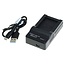 Acculader compatibel met Leica BP-DC9 en Panasonic DMW-BMB9E accu's