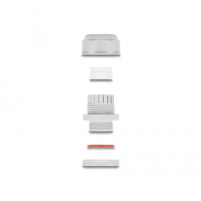 Kabelwartel | M25 | 13-18 mm | EX | IP68 | grijs | 2 stuks