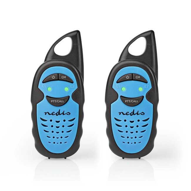 Nedis walkie talkie set | 2 handsets | tot 3 km