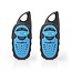 Nedis walkie talkie set | 2 handsets | tot 3 km
