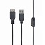 USB-A verlengkabel | ferrietkern | USB2.0 | 5W | zwart | 4,5 meter