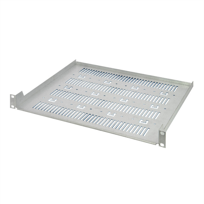 SCHROFF 19" Apparatuurrek, 1 HE, AlZn