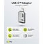 Goobay USB-C poortbeschermer | USB4 40 Gbps | PD 240W | 8K 60Hz | aluminium