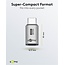 Goobay USB-C poortbeschermer | USB4 40 Gbps | PD 240W | 8K 60Hz | aluminium