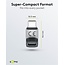 Goobay USB-C haakse adapter | boven/beneden (lang) | USB4 40 Gbps | PD 240W | 8K 60Hz | aluminium