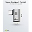 Goobay USB-C haakse adapter | links/rechts | USB4 40 Gbps | PD 240W | 8K 60Hz | aluminium