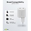 Goobay nano USB lader | 2x USB-C PD | GaN | 35W | wit