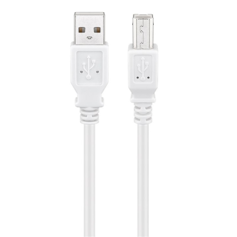 Goobay USB 2.0 Hi-Speed kabel, wit