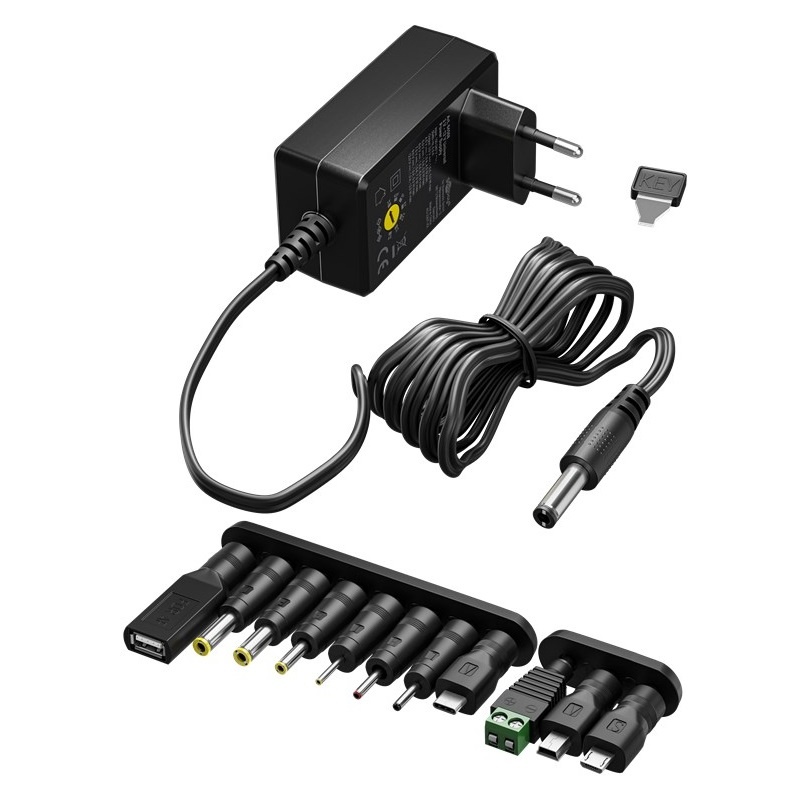 Goobay Universal Power Supply 3 V - 12 V, Max. 12 W |