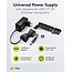 Goobay universele voedingsadapter | 3-12V | 27W | 11 pluggen | 1,8 meter