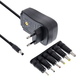 InLine InLine universele voedingsadapter | 3-12V | 30W | 7 pluggen