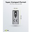 Goobay USB-C haakse adapter | links/rechts (gedraaid) | USB4 40 Gbps | PD 240W | 8K 60Hz | aluminium