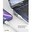 Goobay USB-C haakse adapter | links/rechts (gedraaid) | USB4 40 Gbps | PD 240W | 8K 60Hz | aluminium