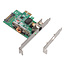 InLine® Gigabit netwerkkaart, M12 x-gecodeerd, PCIe x1, 2.1, PoE+