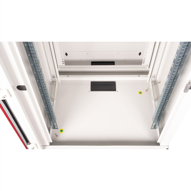 ROLINE 19-inch wandbehuizing Pro 20 U, 600x600 BxD tweedelig draaibaar grijs